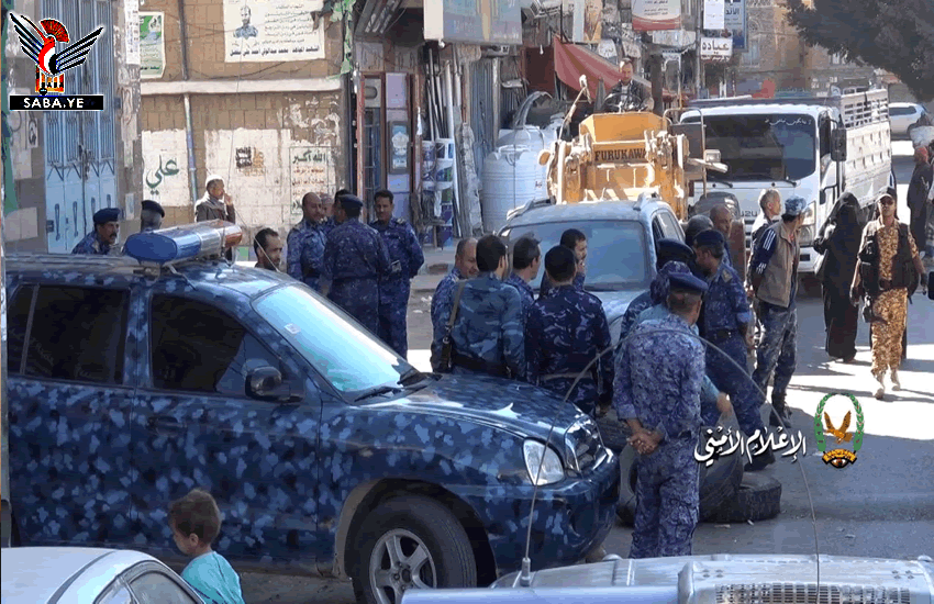 قوات النجدة تستكمل المرحلة الثالثة من الانتشار الأمني بأمانة العاصمة
