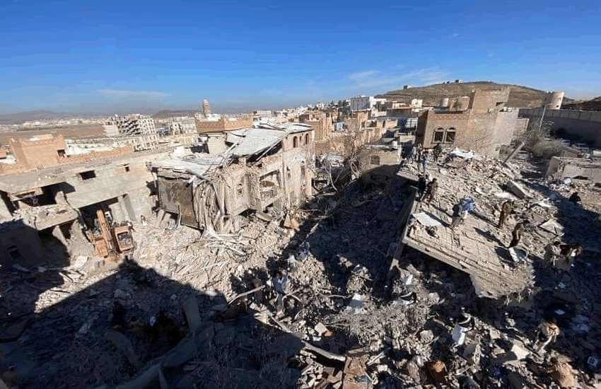 مجزرة الحي الليبي بصنعاء .. جريمة تحكي تفاصيل قصف العدوان للمدنيين مجزرة الحي الليبي بصنعاء .. جريمة تحكي تفاصيل قصف العدوان للمدنيين