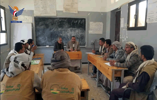 Erörterung von Mechanismen zur Förderung des Agrarsektors im Distrikt Badbada, Marib