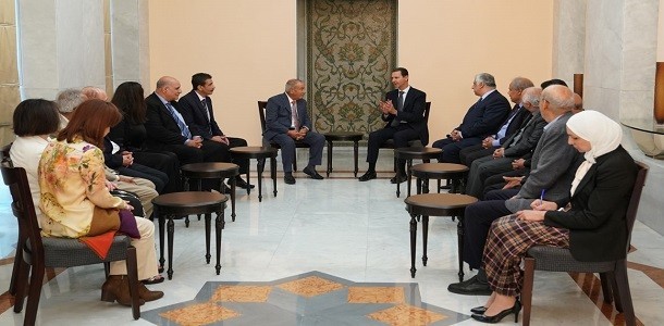 Président syrien : tout succès pour la cause palestinienne est un succès pour la Syrie