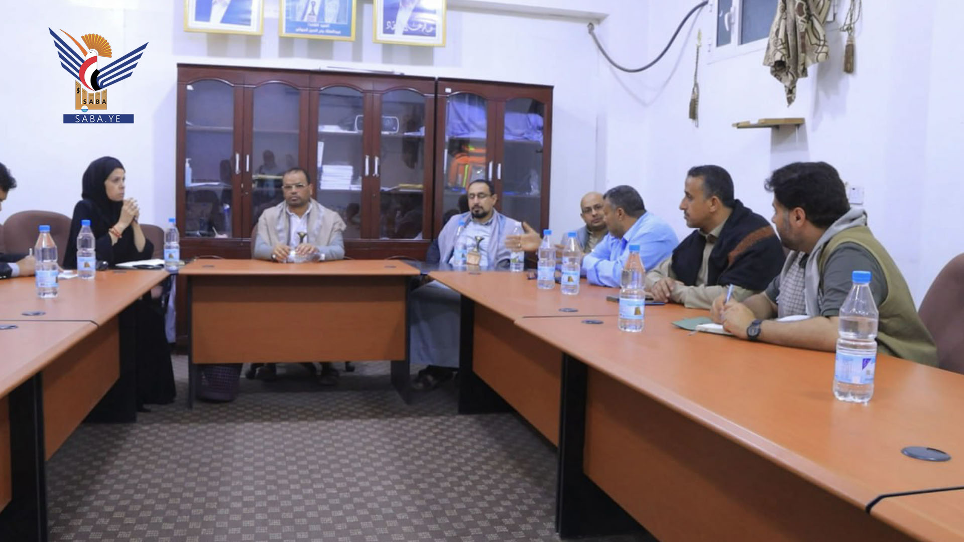 مناقشة دعم الصليب الأحمر للقطاع الصحي في صعدة
