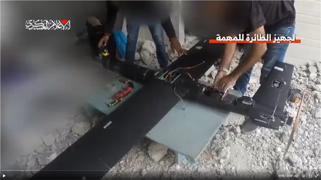 Palestinian resistance shows scenes of targeting of Zionist patrol with Zouari plane Palestinian resistance shows scenes of targeting of Zionist patrol with Zouari plane