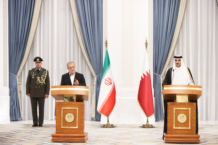 Iranian President: America, West must restrain their client in region from committing crimes Iranian President: America, West must restrain their client in region from committing crimes