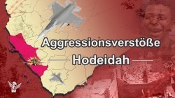 58 Verstöße der Aggressionskräfte in Hodeidah in den letzten 24 Stunden
