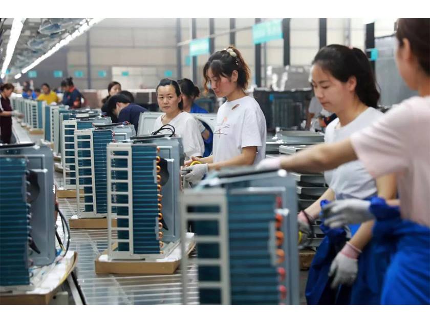 Croissance de l'industrie légère en Chine au cours de l'année écoulée