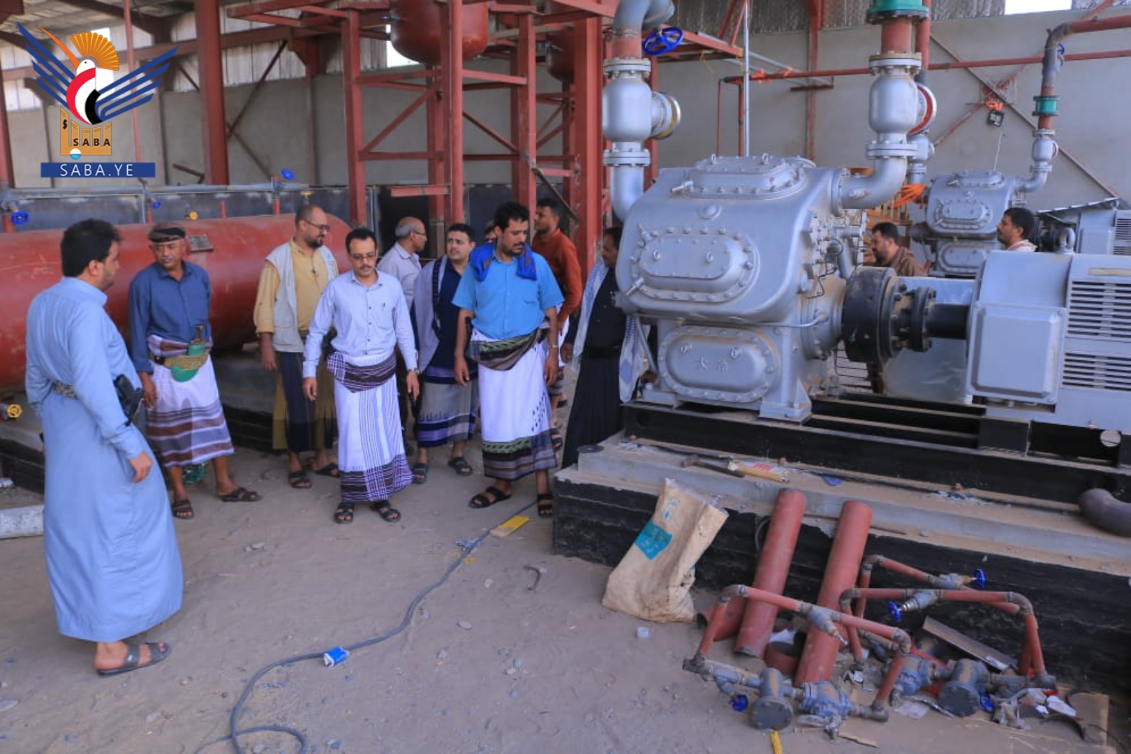 Inspektion der Umsetzung von Investitionsprojekten in der Industriezone in Hodeidah Inspektion der Umsetzung von Investitionsprojekten in der Industriezone in Hodeidah
