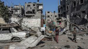 قتل عام دشمن صهیونیستی در تجمع کودکان در اردوگاه مغازی در مرکز نوار غزه است