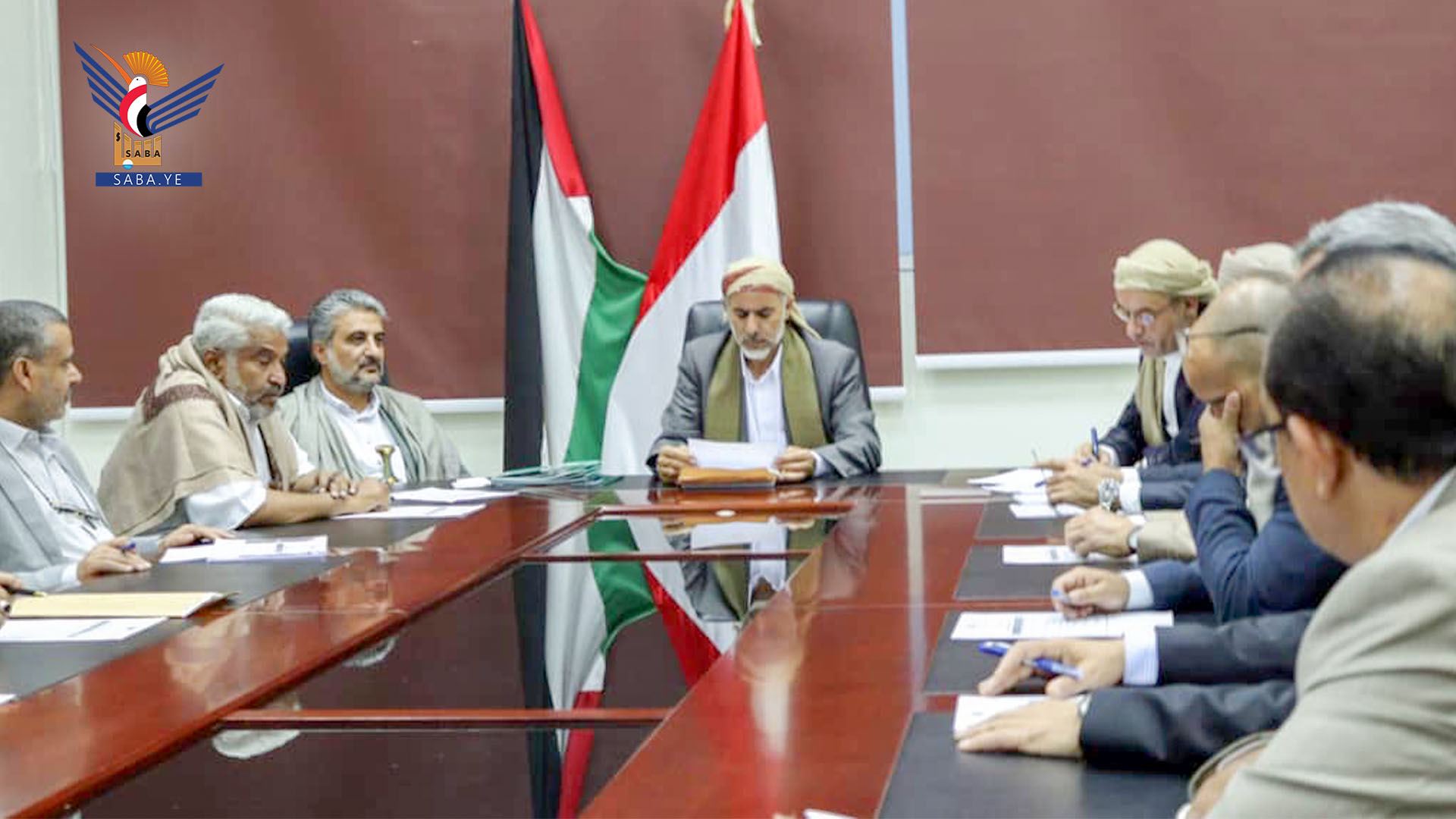اجتماع برئاسة العلامة مفتاح يناقش جوانب التنسيق لاستكمال تنفيذ خطة الطوارئ