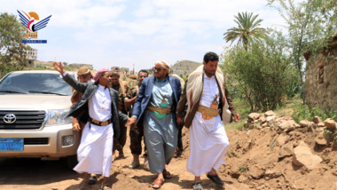 Inauguration de la nouvelle 60ème rue dans le septième secteur à Taiz