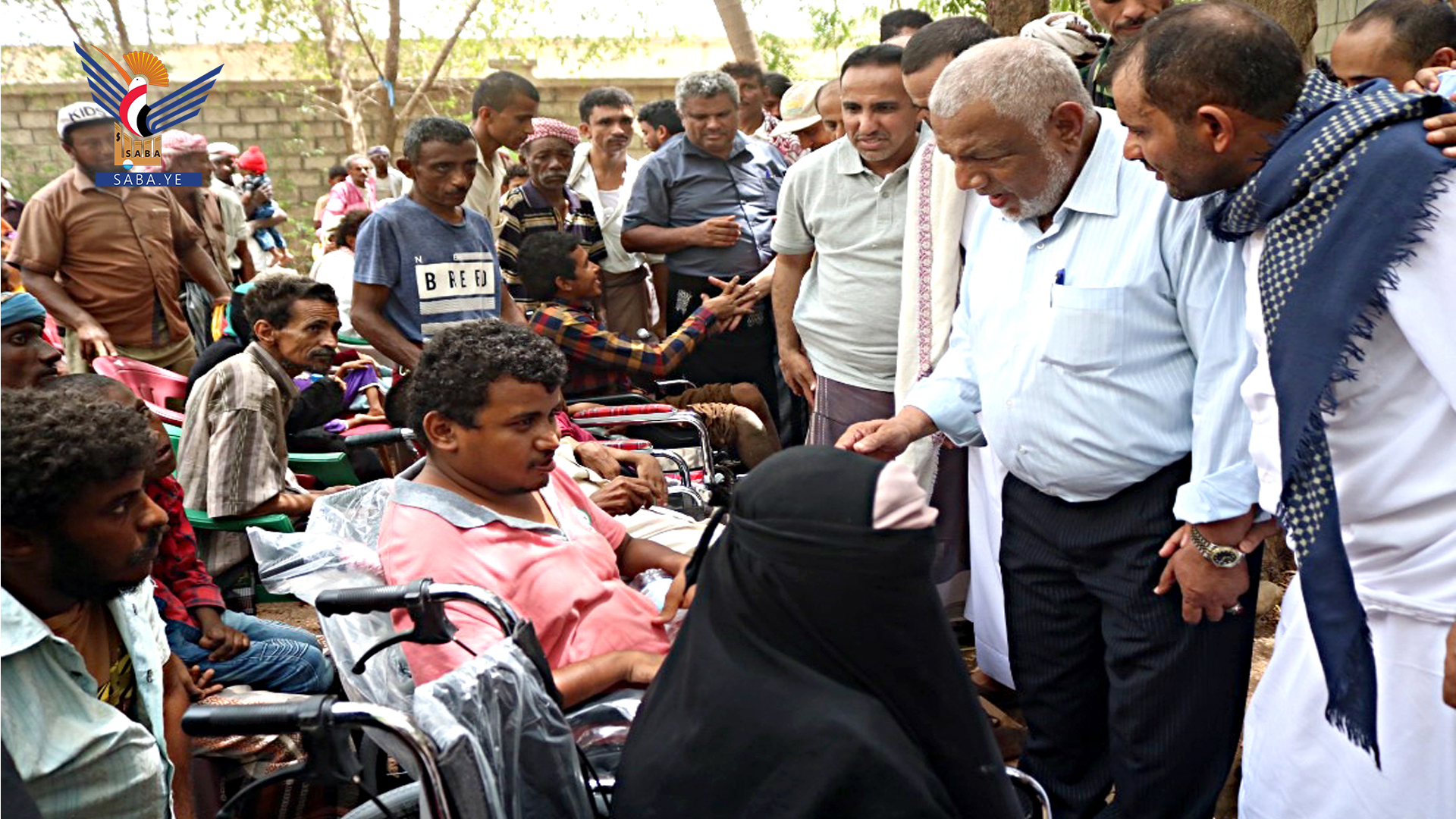 Verteilung von prothetische Hilfsmitteln für die Behinderte aus dem Distrikt Bait Al-Faqih, Provinz Hodeidah Verteilung von prothetische Hilfsmitteln für die Behinderte aus dem Distrikt Bait Al-Faqih, Provinz Hodeidah