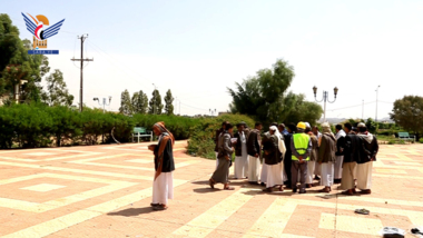   Remise du site du projet de réhabilitation du parc Al-Qiss à Saada à la société d'exécution