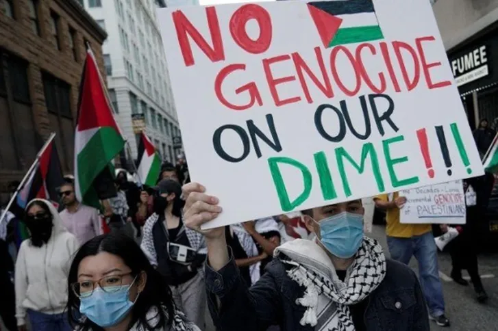Un énorme phénomène à Washington pour mettre fin au « génocide » dans la bande de Gaza Un énorme phénomène à Washington pour mettre fin au « génocide » dans la bande de Gaza