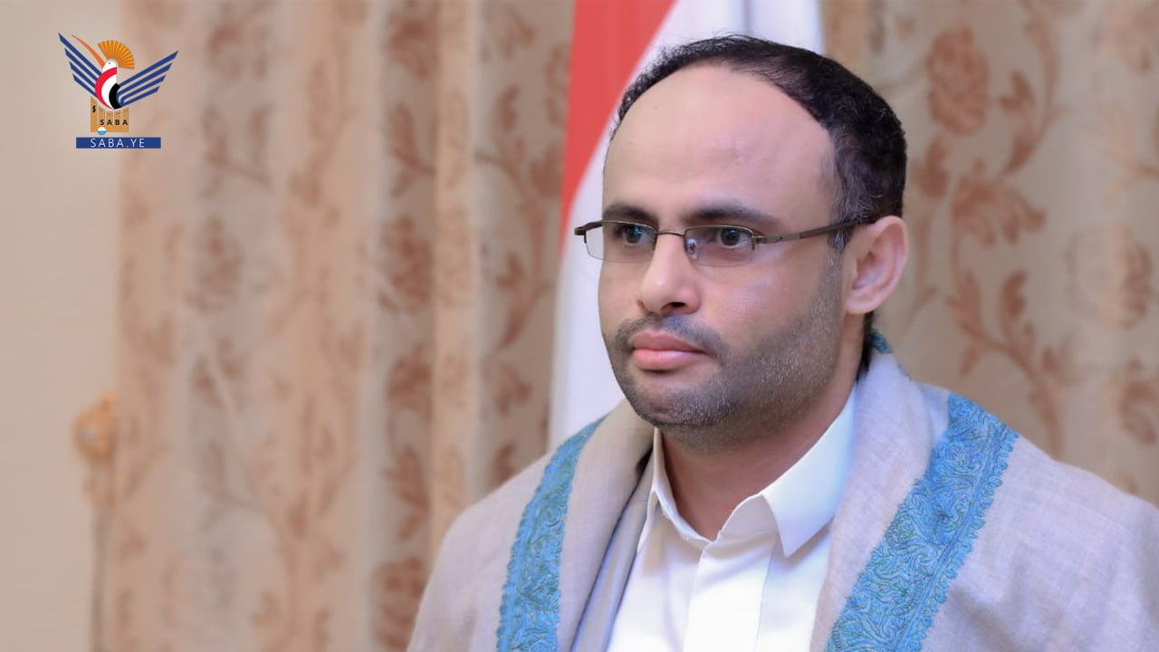 الرئيس المشاط يبارك رد المقاومة الفلسطينية ويؤكد تأييد اليمن لكل خيارات الردع الرئيس المشاط يبارك رد المقاومة الفلسطينية ويؤكد تأييد اليمن لكل خيارات الردع