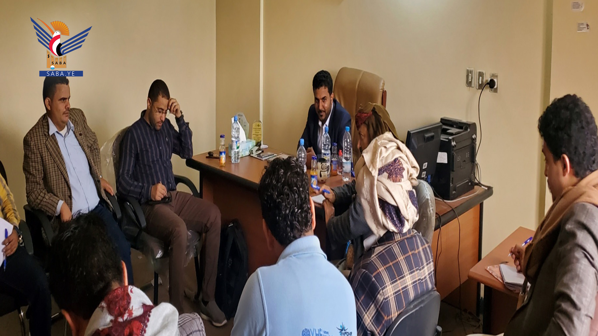Discussion des interventions des partenaires humanitaires dans le gouvernorat de Marib Discussion des interventions des partenaires humanitaires dans le gouvernorat de Marib