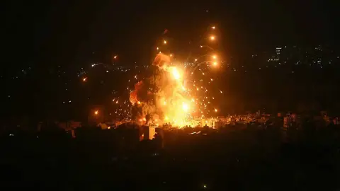 Zionist enemy launches violent raids on southern suburb of Beirut Zionist enemy launches violent raids on southern suburb of Beirut