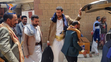 Launching medicines & hygiene supplies distribution at Central Correctional Facility in Hajjah