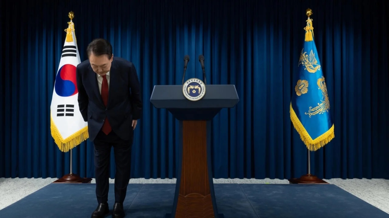 S Korean president vows fight in self-defense until last moment S Korean president vows fight in self-defense until last moment