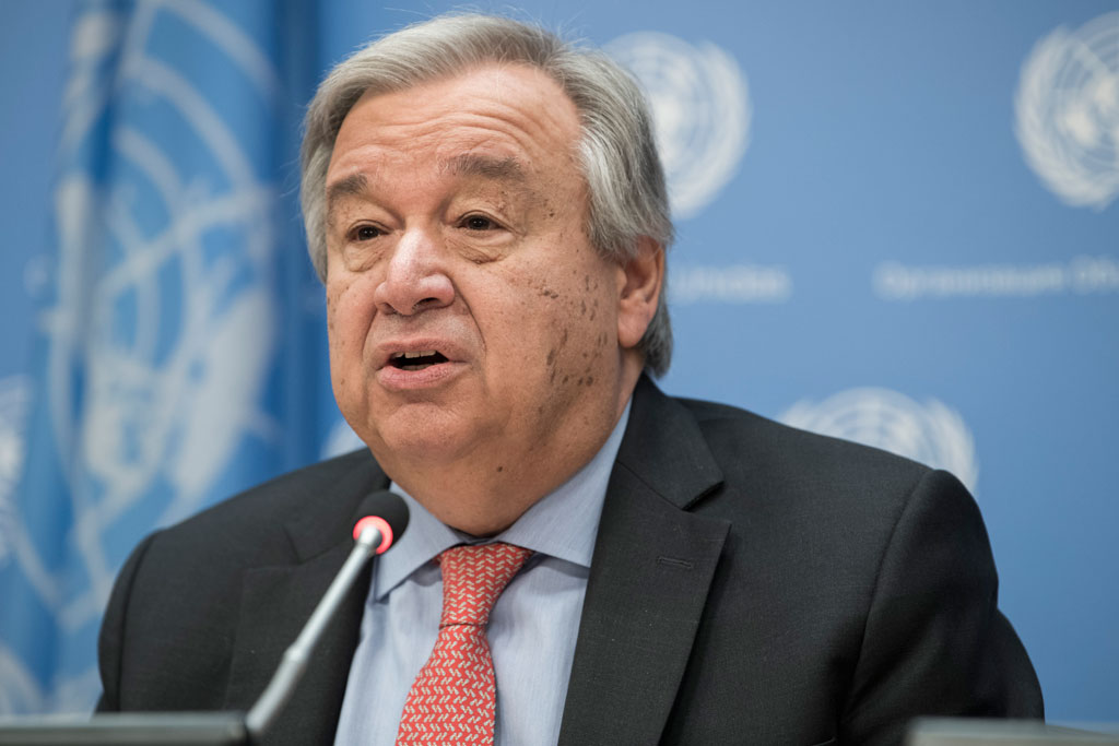 Guterres expresa su consternación por el bombardeo sionista de Gaza y el asesinato de decenas de palestinos Guterres expresa su consternación por el bombardeo sionista de Gaza y el asesinato de decenas de palestinos