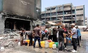 Les usines de dessalement d'eau à Gaza et dans le nord arrêtées après une panne de carburant Les usines de dessalement d'eau à Gaza et dans le nord arrêtées après une panne de carburant