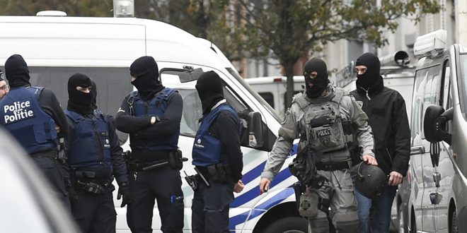 السلطات البلجيكية تعتقل سبعة إرهابيين في بروكسل وأنتويرب