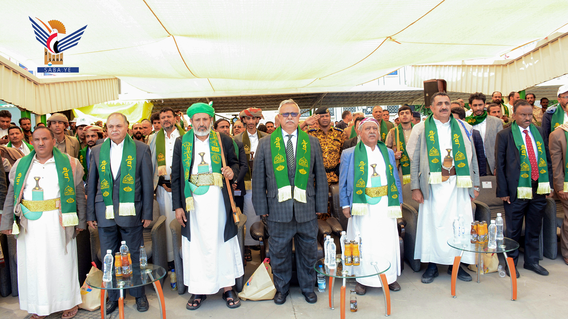 Al-Rai y Bin Habtoor participan en un acto de conmemoración del cumpleaños del Profeta en el Ministerio de Petróleo y Minerales