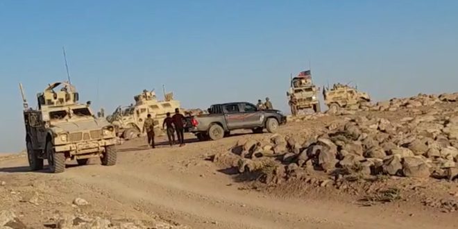 الجيش السوري يعترض رتلاً للاحتلال الأمريكي في محافظة الحسكة