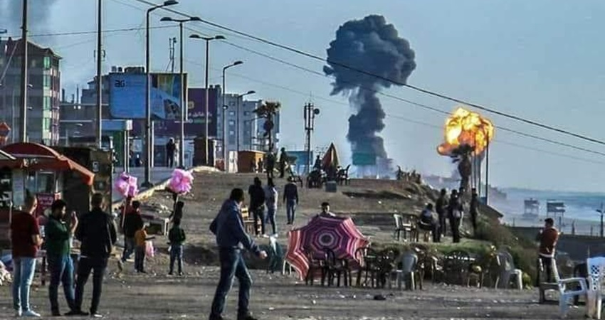 پنج شهید در بمباران رژیم صهیونیستی در مرکز و جنوب نوار غزه است