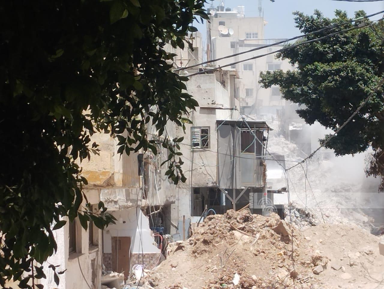 Israeli Occupation Forces continue home demolitions in Tulkarm Camp on 166th Day of Aggression Israeli Occupation Forces continue home demolitions in Tulkarm Camp on 166th Day of Aggression