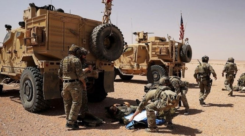 Islamic resistance in Iraq targets an American base in Syria Islamic resistance in Iraq targets an American base in Syria