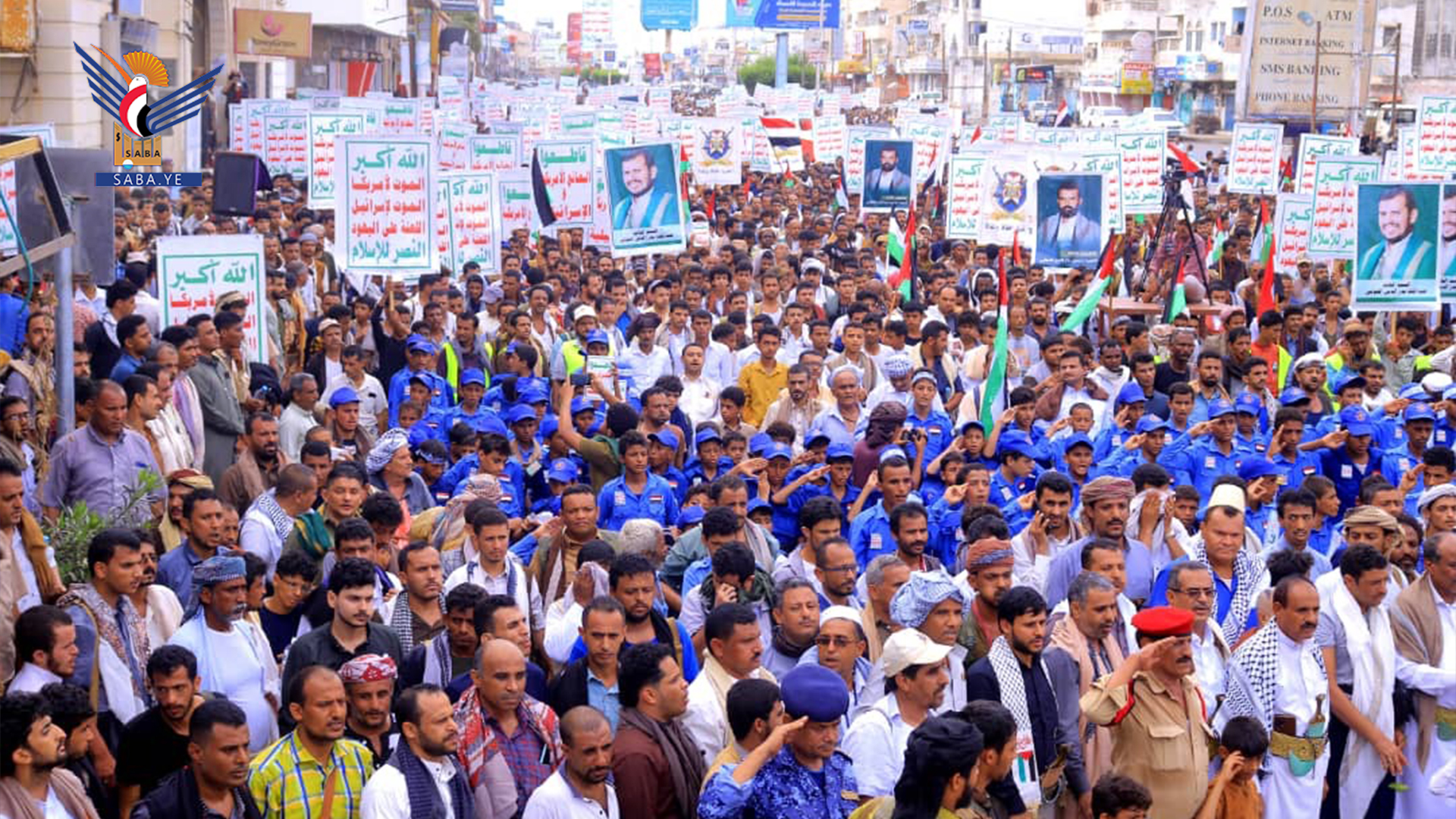 الحديدة.. أبناء حارس البحر الأحمر يحتشدون في مسيرات "التصعيد بالتصعيد.. مع غزة حتى النصر"