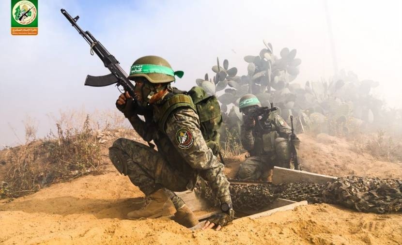 Al-Qassam Brigades carry out landing operation behind enemy lines Al-Qassam Brigades carry out landing operation behind enemy lines