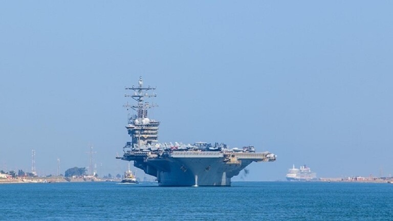 Washington anuncia la llegada de la flota de portaaviones Eisenhower  Para el Medio Oriente