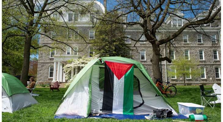 Students protesting at Columbia University: Our sit-in continue until university withdraws investments from “Israel”