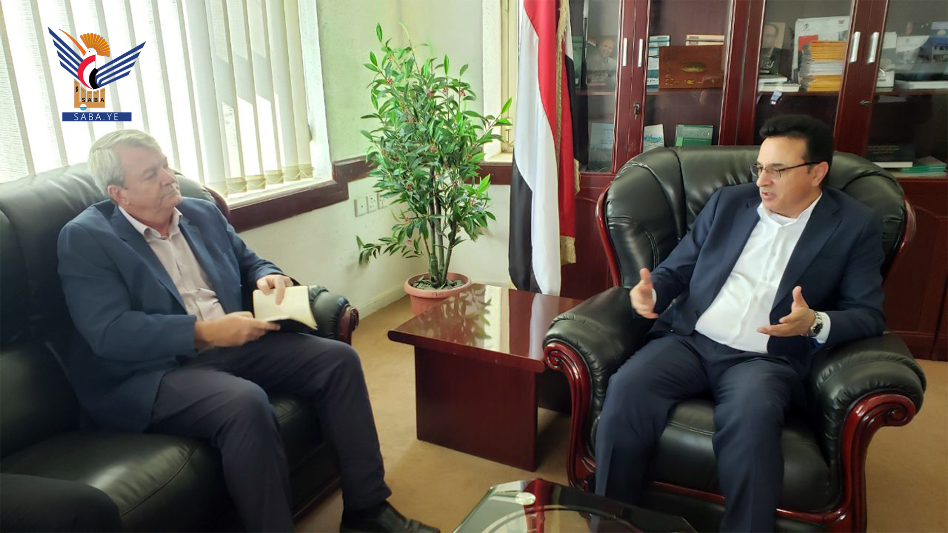 Water Minister discusses with UNICEF representative joint action plan for 2023-2024