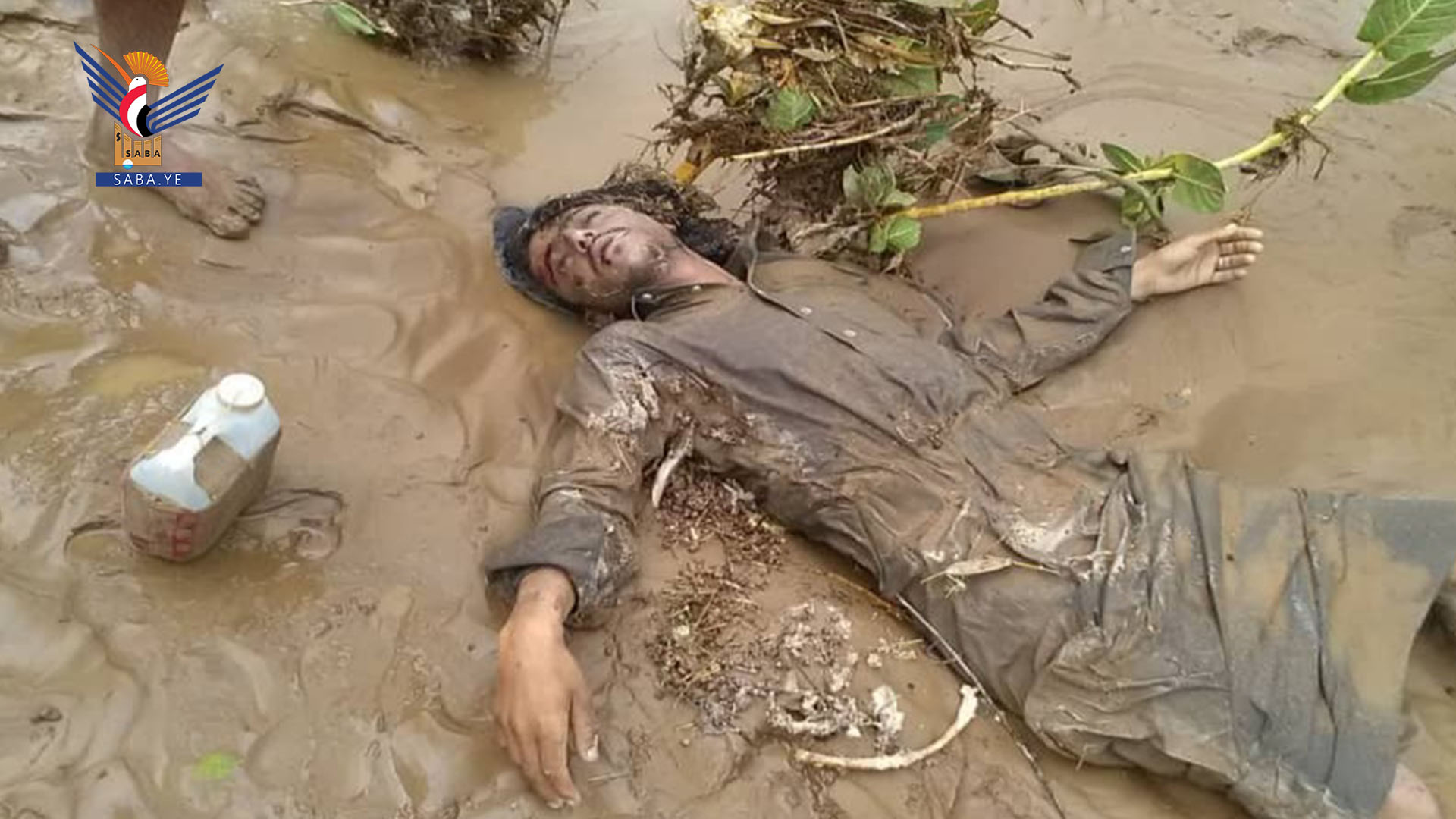 Un citoyen est mort sous des pluies torrentielles à Marib Un citoyen est mort sous des pluies torrentielles à Marib