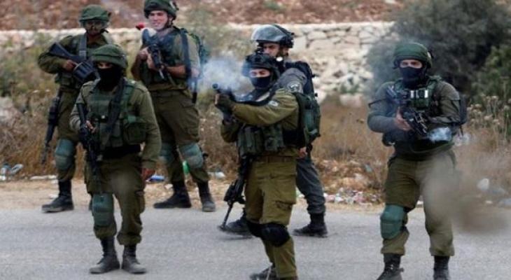 Palestinian youth wounded by enemy Palestinian youth wounded by enemy
