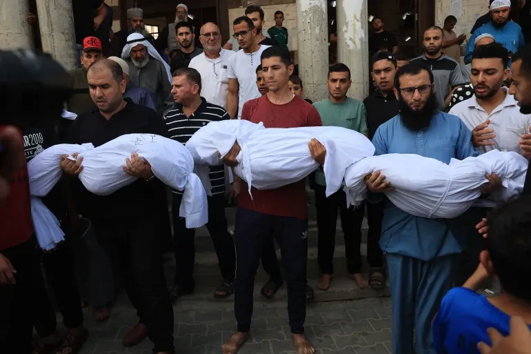 Nazi enemy targets Palestinians in al-Shati camp killing four, injuring others 