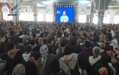   Le Leader de la Révolution rencontre des dirigeants, des dignitaires et des tribus du gouvernorat de Dhamar 