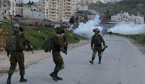 Nazi enemy injures two Palestinians in Nablus Nazi enemy injures two Palestinians in Nablus