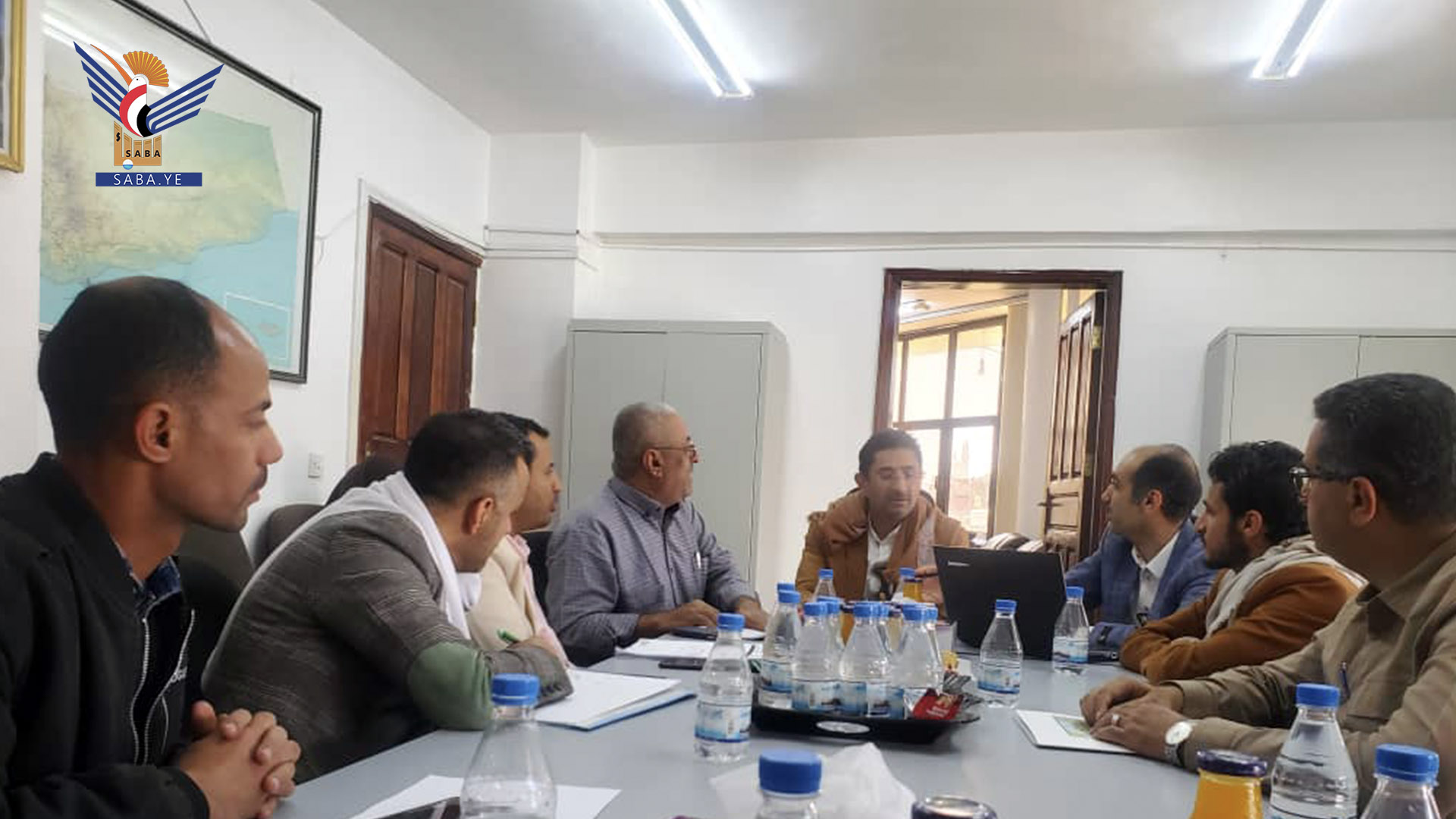 اجتماع في صنعاء لفريق عملية المقاطعة للبضائع الأمريكية الداعمة للكيان الصهيوني