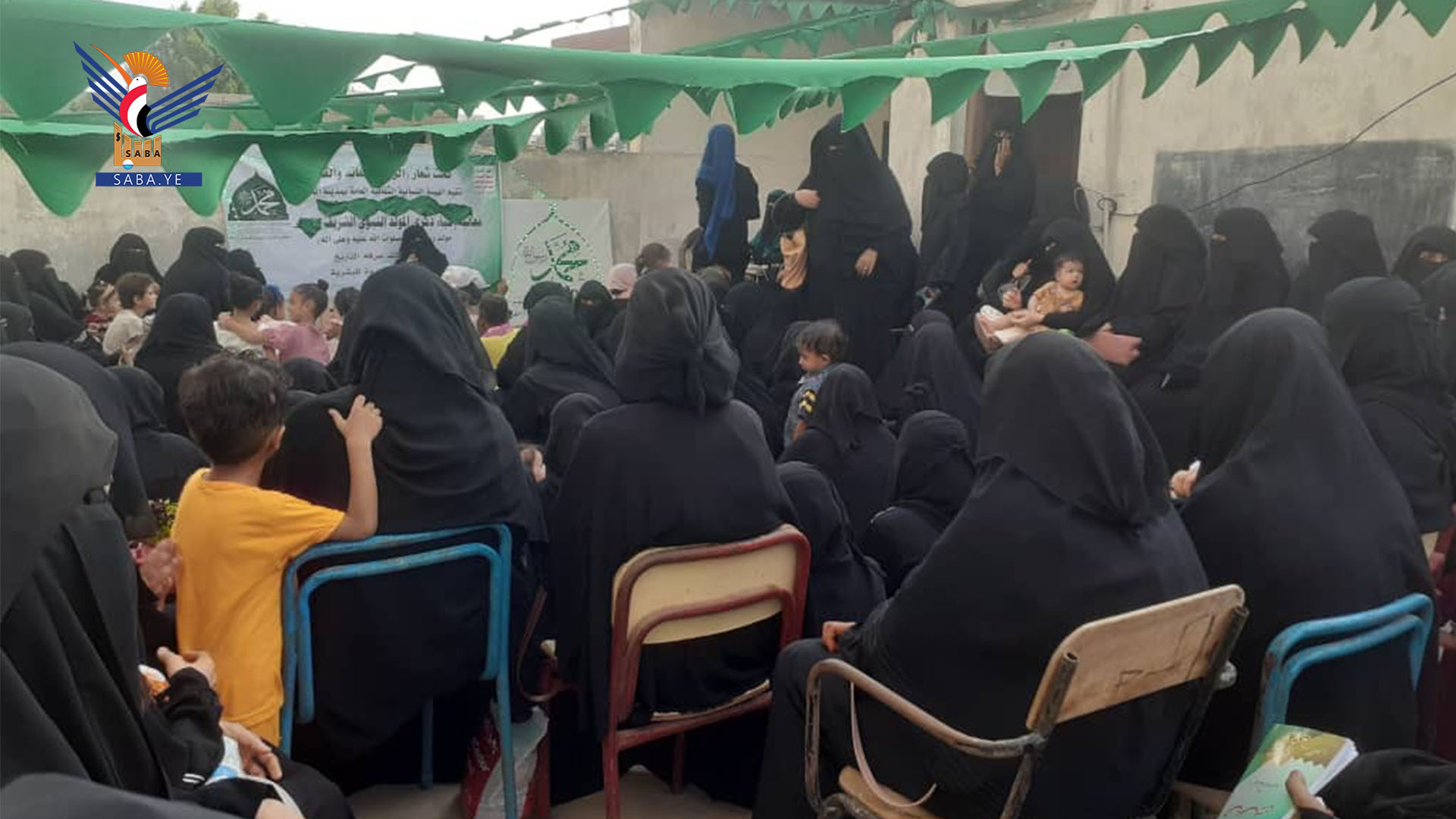 الهيئة النسائية بمدينة الحديدة تنظم فعالية بذكرى المولد النبوي