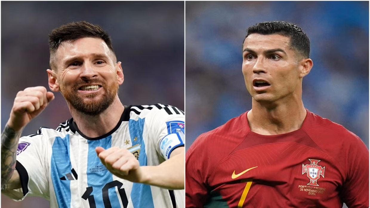 Ronaldo's ghost haunts Messi in Azerbaijan Ronaldo's ghost haunts Messi in Azerbaijan