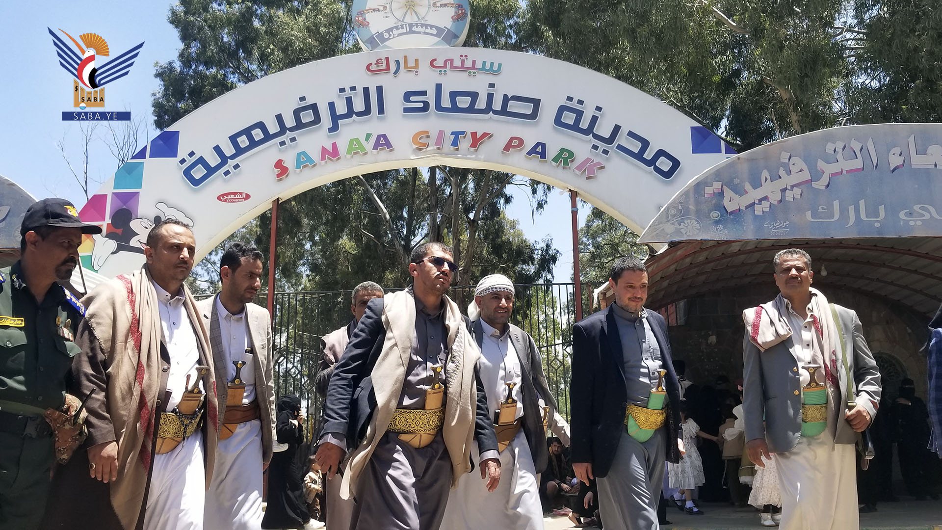 وكيل وزارة السياحة يتفقد مدينة صنعاء الترفيهية بمجمع حديقة الثورة