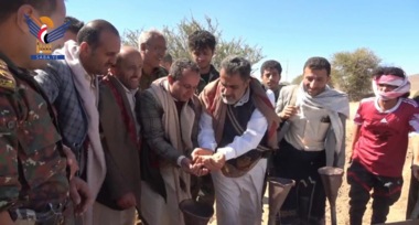 Inauguration de la saison des semis de blé dans le district de Dhi Naim à Bayda