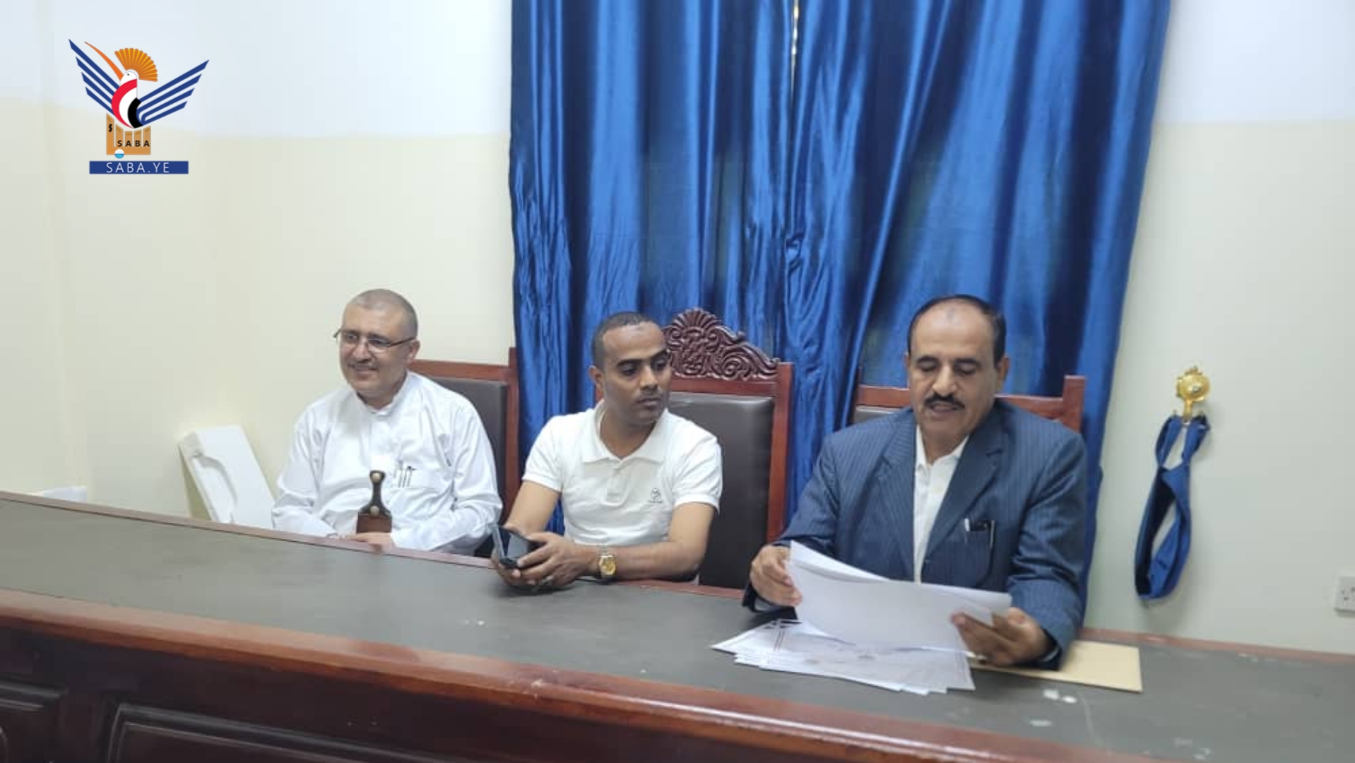الحديدة.. دور استلام وتسليم بين رئيسي نيابة الاستئناف السلف والخلف الحديدة.. دور استلام وتسليم بين رئيسي نيابة الاستئناف السلف والخلف
