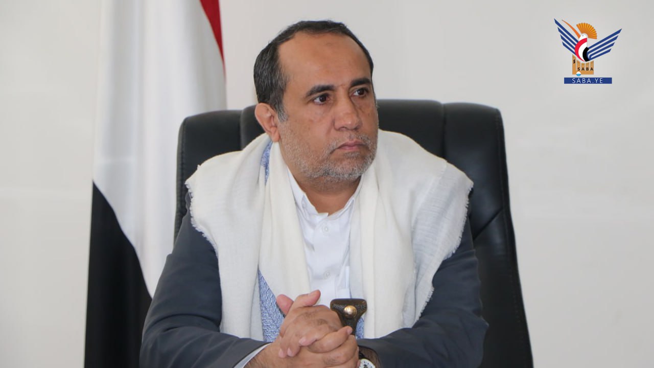 Ahmed Hamed, miembro del Comité de Apoyo a Al-Aqsa, saluda las operaciones del ejército yemeníta en solidaridad con Gaza