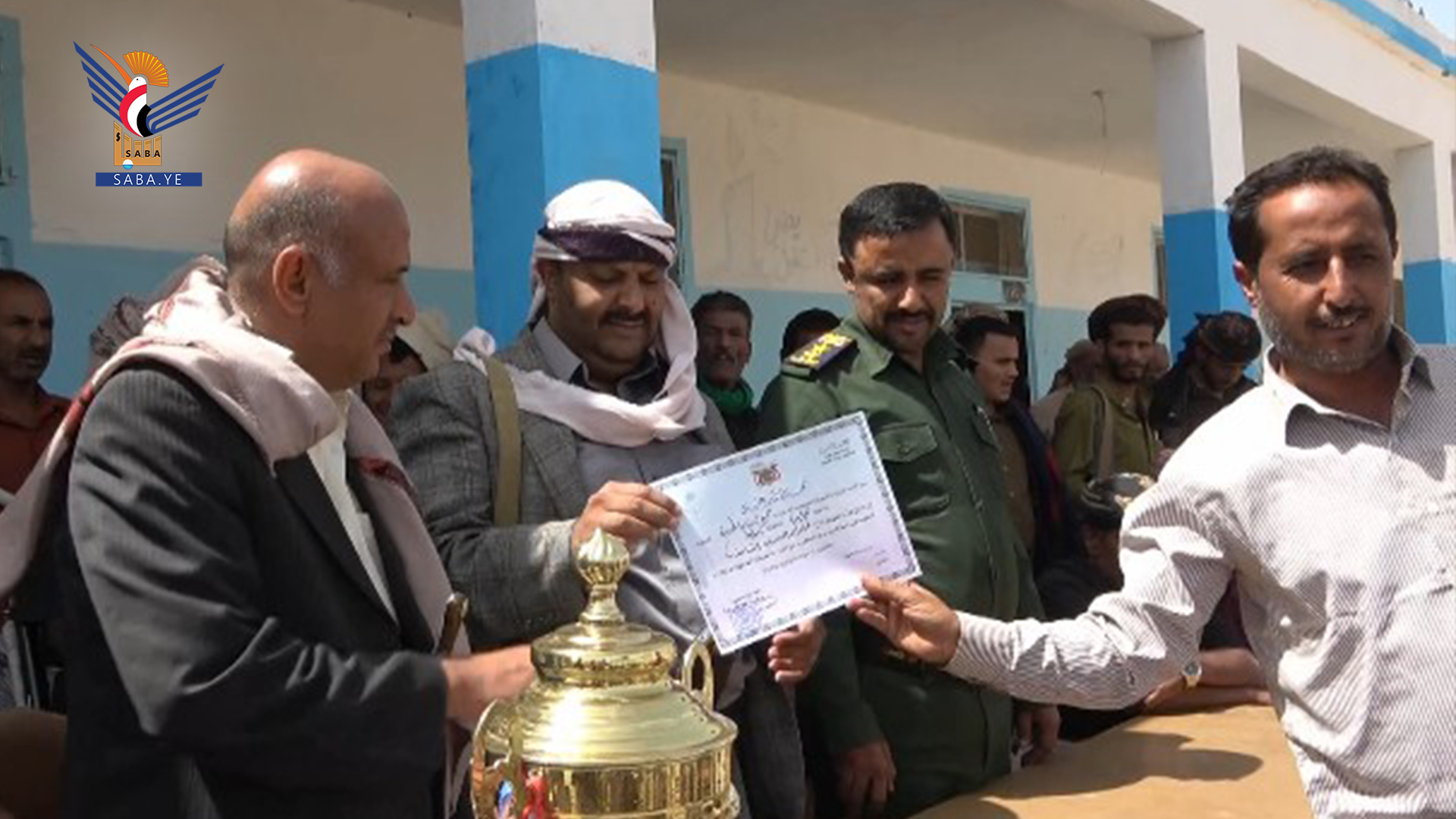 Les cours d'été dans les districts de Mukayras et Al-Arsh à Bayda conclus Les cours d'été dans les districts de Mukayras et Al-Arsh à Bayda conclus