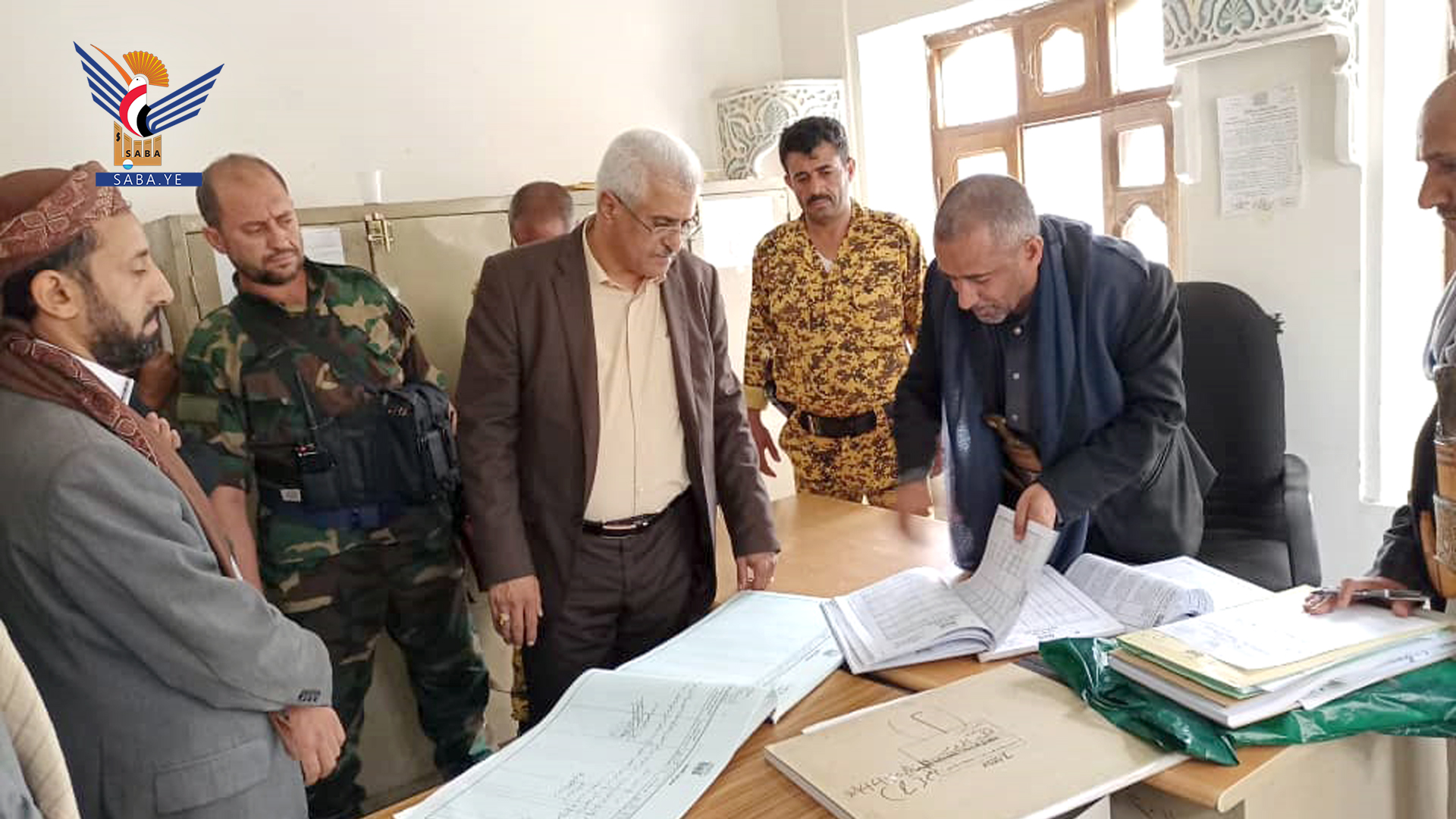 Le ministre de la Justice inspecte le fonctionnement du tribunal de TRAFIC dans la capitale Sana'a
