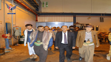 Electricity Minister inspects work progress at Haziz Electric Power Generation Station Electricity Minister inspects work progress at Haziz Electric Power Generation Station