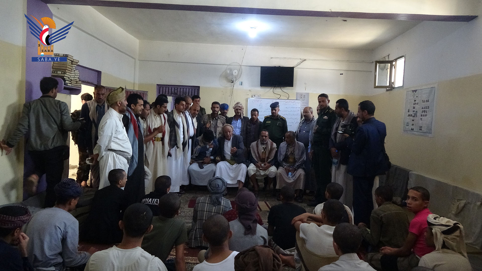 Al-Dailami und Salah inspizieren die Bedingungen der Gefangenen in den Ibb-Gefängnisreservaten